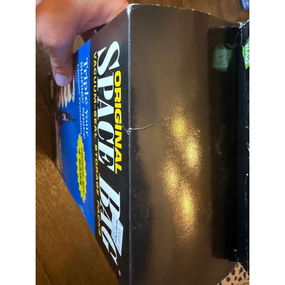 Original Space Bag Vacuum Seal Storage Packs Combo Set 3 Bags Clear New